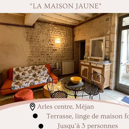 "La Maison Jaune" Arles Centre Terrasse المظهر الخارجي الصورة